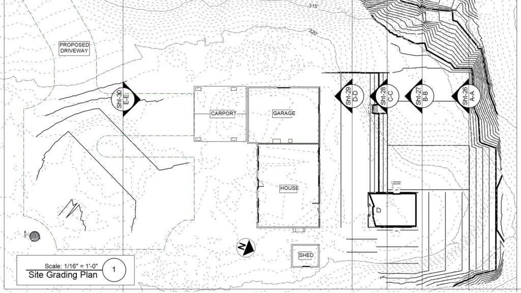 residential terracing driveway entry 2